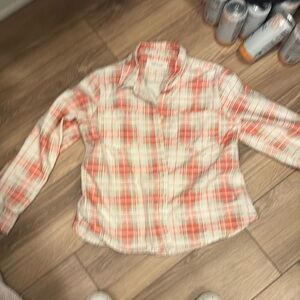 Barely worn THE GREAT. Flannel shirt